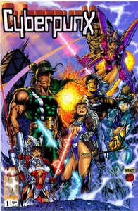 Cyberpunx #1D VF; Image | Stephen Platt variant - w/Bag+Board - Picture 1 of 1