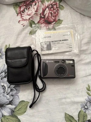Kyocera T Zoom Yashica T4 Point & Shoot Compact AF 35mm - Image 1 of 4