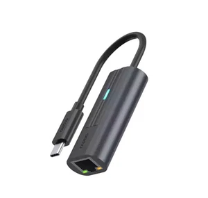 RAPOO USB C to Gigabit RJ45 LAN Adaptor Black UCA-1006 - Picture 1 of 6