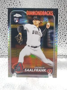2024 Topps Chrome Prism Refractors #178 Andrew Saalfrank - Picture 1 of 2