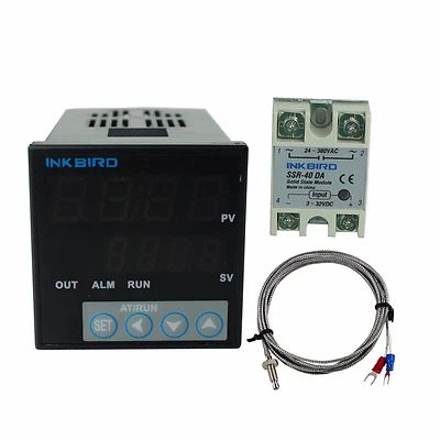 Inkbird Digital PID Temperature Controller 106VH + K SENSOR + 40A SSR 100-240V  - Image 1 of 4