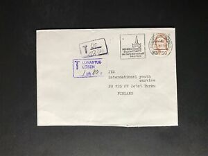 Germany #1475//9N532 Famous Women Dauerserie Cover to Finland #1442