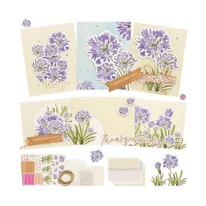DIY Card Making Kit for Adults Flower Appreciation -Themed & Thank You Cards ... - Imagen 1 de 7