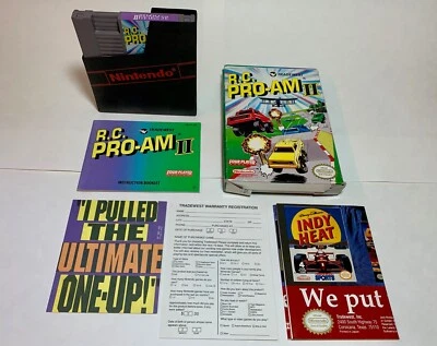 RC Pro-Am II (NES) - Complete in Box (CIB) - Original Owner - All Inserts & Post - Image 1 of 4