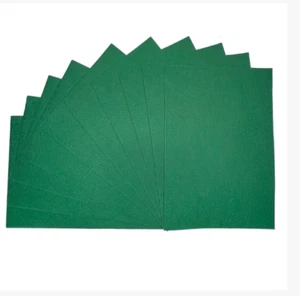 Olive Green A4 Felt Sheets Fabric Craft Packs Arts and Crafts - Picture 1 of 1
