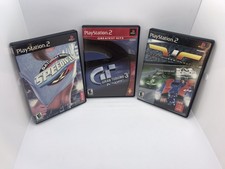 RACING BUNDLE-Grand Turismo 3-Total Immersion -Saturday Night Speedway (PS2) CIB