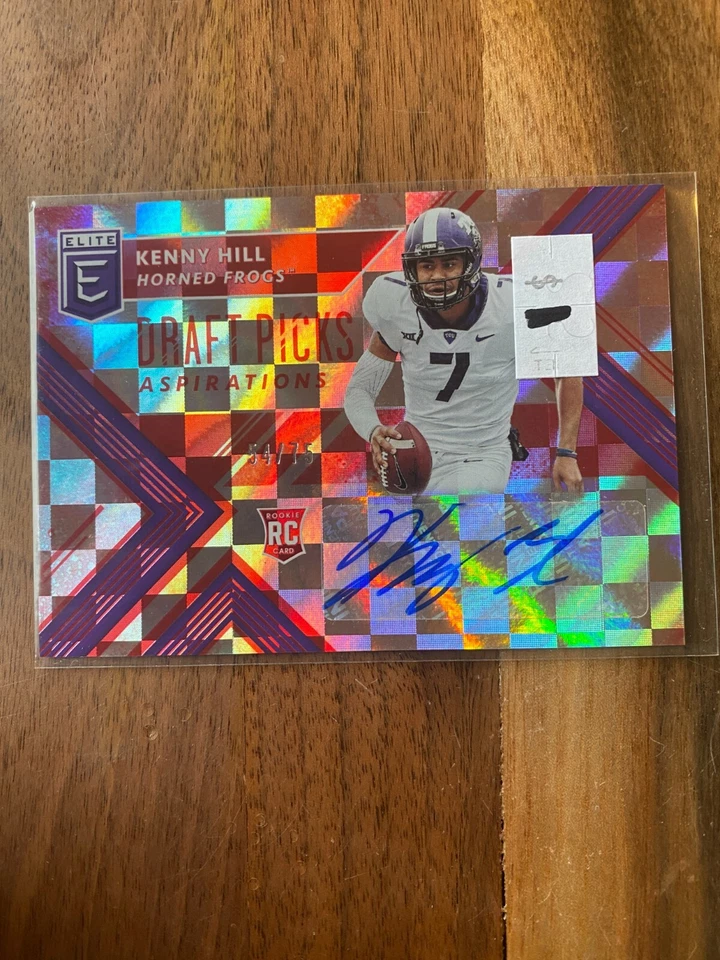 A47,244 - 2018 Elite Draft Picks Draft Picks Auto Aspirations #265 Kenny Hill/75 - Image 1 of 1