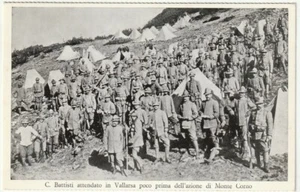 VALLARSA - C. BATTISTI ATTENDATO POCO PRIMA DELL'AZIONE DI M. CORNO -51900- - Picture 1 of 1