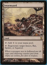 Swarmyard Time Spiral NM Land Rare MAGIC GATHERING CARD (ID# 244619) ABUGames