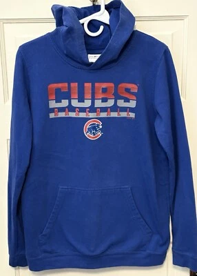 Sudadera con capucha Chicago Cubs - Talla: Juvenil XL. Mercancía genuina MLB  Foto 1 de 4