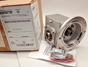 Sterling RA-RED887-5.00 Gear Reduction Box 2000RA 2.1hp 1750/350rpm Ratio 5:1 - Picture 1 of 7