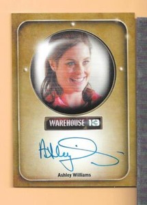 Warehouse 13 season 4 Autograph Card Ashley Williams   Sally Stukowski