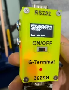 Handheld RS232 serial data tester display support different baud rate - Picture 1 of 6