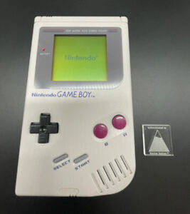 Original Nintendo GAME BOY Classic Konsole DMG-01 GameBoy Grau NEUWERTIG RAR+TOP
