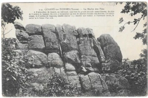 QUARRÉ-LES-TOMBES 89 La Roche des Fées dans l'Yonne animierte Postkarte unzirkuliert - Bild 1 von 2