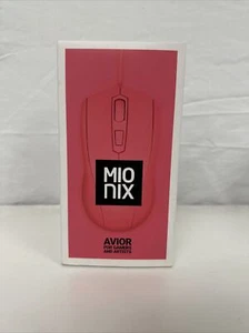 Mionix Avior 4 Button Ambidextrous Optical Gaming Mouse Pink (FREE SHIP) RRP$410 - Picture 1 of 4