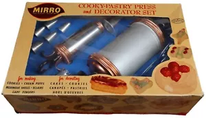 Vintage Mirro 350-M Cooky-Pastry Press & Decorator Set For Cookies & Pastries - Picture 1 of 10