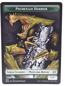 MTG Magic ONE - Phyrexian Horror Token - 007 NM/M - Picture 1 of 1