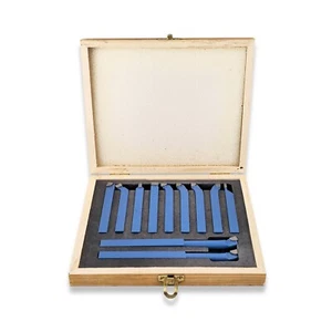 11-TEILIGES LÖTETES BOHRDREHWERKZEUG DREHMASCHINE SCHNEIDER SET 10 MM RDGTOOLS - Bild 1 von 3