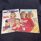 2-Vintage Mon Tricot Knit & Crochet Magazines, Apr-May 78 & July 76