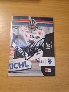 DEL 22-23 2022-2023 SIGNED Kevin Reich ERC Ingolstadt