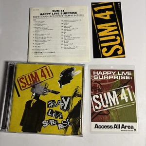 Sum 41 – Happy Live Surprise (CD + DVD, 2005) Japan Sticker UICL-9028 - Bild 1 von 10