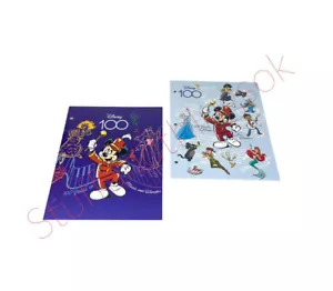 2 Pack Disney 100th Anniversary Mickey Mouse Paper Folders NEW Sealed - Picture 1 of 4