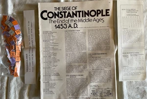 Die Belagerung von Konstantinopel - SPI Abo Spiel mit Extras - komplett - Bild 1 von 3