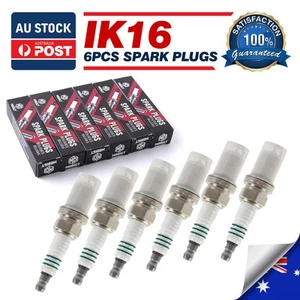 6pcs IRIDIUM Spark Plugs IK16 for 88~96 Toyota Crown GS131 2.0L & JZS147 3.0L - Picture 1 of 6