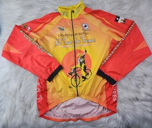 Camiseta deportiva de ciclismo Squadra para hombre grande El Tour de Tucson manga larga hecha en EE. UU. - Imagen 1 de 10