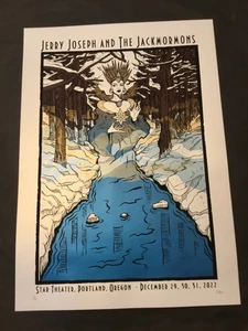 Malleus Poster Jerry Joseph Jackmormons Portland Neujahr 22 Widespread Panic Sperry - Bild 1 von 9