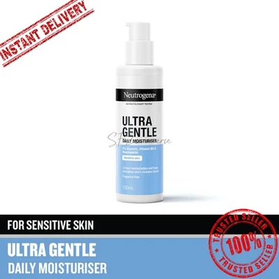 3 x Neutrogena Facial Hidratante Sin Aceite para Piel Sensible y Todo Tipo de Piel 100 ml Foto 1 de 4