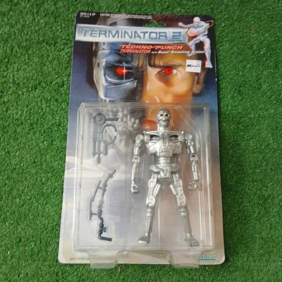 Terminator 2 Techno-Punch T-800 A.F 1991 Kenner sellado leer  Foto 1 de 4