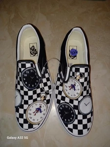 Karl Jacobs x Vans Slip-On Skate Shoe Men's 11.5 Time Traveler Tales Graphic NEW - Picture 1 of 5
