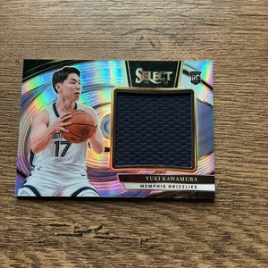 Yuki Kawamura Rookie Jumbo Patch 2024-25 Panini Select Basketball GRIZZLIES - Picture 1 of 2