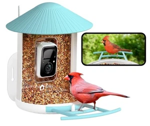 Netvue Birdfy AI Smart Vogelfutterhaus mit Kamera 1080 P, Solarpanel optional - Bild 1 von 5