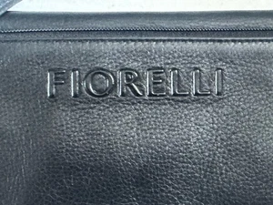 Fiorelli Black Purse With Silver Heart Attachment, 12 Compartments For Cards - Picture 1 of 8