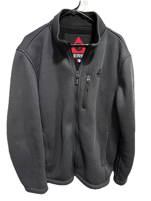 Gerry Men’s Waffle Knit Heavy Ribbed Fleece Lined Size XL Jacket Full Zip - Image 1 of 4