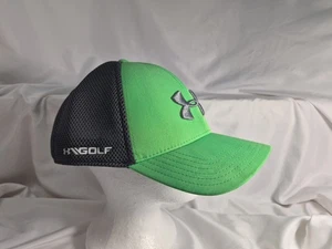 UNDER ARMOUR TAILLIERTER GOLFHUT GR XL/XXL NEON grün GRAU MESH HERREN #6493880 - Bild 1 von 12