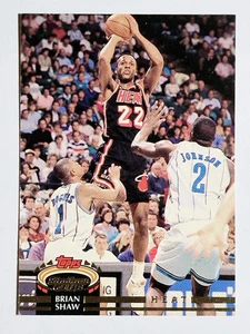 1992-93 Stadium Club #149 Brian Shaw - Picture 1 of 2
