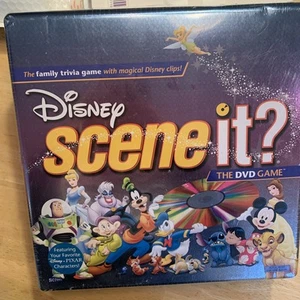 Disney Scene it? DVD Family Trivia Board Game In Collector's Tin! NEW & SEALED!! - Picture 1 of 12