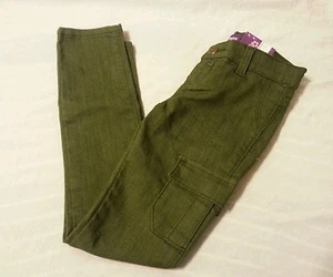 Old Navy Girls Pants Jeggings Size 7 Green Kids NEW - Picture 1 of 3