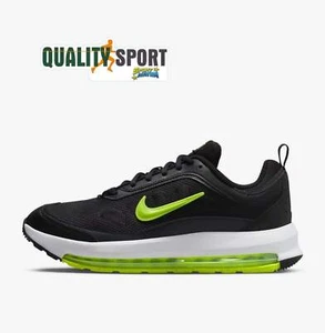 Nike Air Max AP Nero Verde Fluo Scarpe Shoes Uomo Sportive Sneakers CU4826 011 - Foto 1 di 4