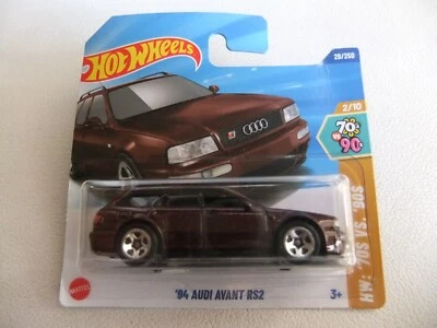 HOT WHEELS '94 AUDI AVANT RS2 HW '70S VS. '90S 2025 NUOVO BLISTERATO - Immagine 1 di 3