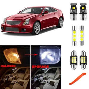 18Pcs 6500K Interior LED Light Bulbs Package Kit For Cadillac CTS 2008-2013 - Picture 1 of 9
