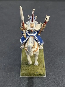 VINTAGE WARHAMMER Empire Tzarina Katarin The Ice Queen of Kislev Mounted OOP - Picture 1 of 6