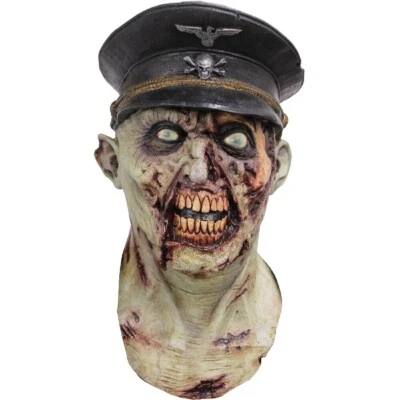 Halloween HEER ZOMBIE Adult Latex Deluxe Mask Ghoulish Productions Brand New - Image 1 of 4