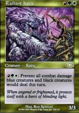 Radiant Kavu X4 LP MTG Magic Cards Planeshift Gold Rare