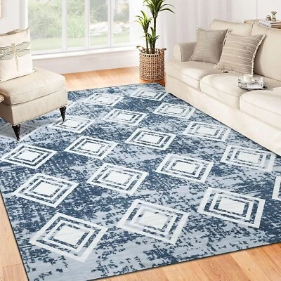 5x7 Area Rug for Bedroom Washable Rug for Living Room Kitchen Dining Room Rugs - Image 1 of 4