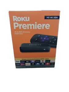 Roku Premiere 4K HDR Streaming Player HD Watching TV Stream